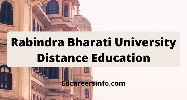 distance education courses in rabindra bharati university