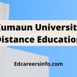 Kumaun University Distance Education Admission 2025-26 | UG & PG Courses | Edcareersinfo